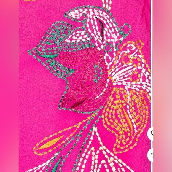 TULAROSA Revolve Camilla Maxi Dress in Pink Yarrow Sz XS NWOT - Picture 4 of 11